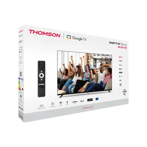 Thomson G63 Series 50UG4S14 Televisor 127 cm (50'') 4K Ultra HD Smart TV Wifi Negro