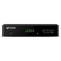 UNICO 02db1553bk00 Terrestre Full HD Negro