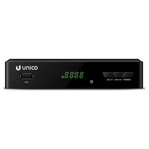 UNICO 02db1553bk00 Terrestre Full HD Negro