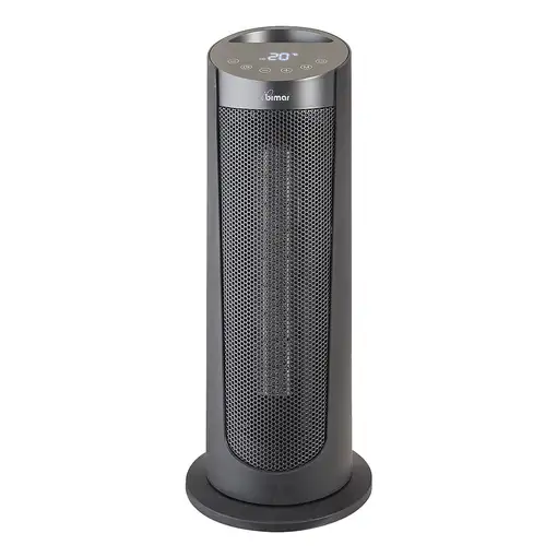 Bimar HP130 calefactor eléctrico Interior Negro 2000 W Ventilador eléctrico