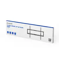 Ewent EW1503 soporte para TV 2,03 m (80'') Negro