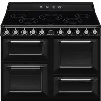 Smeg TR4110IBL2 cocina Cocina independiente Eléctrico Con placa de inducción Negro