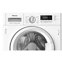 Hisense WD3M841BWIES lavadora-secadora Integrado Carga frontal Blanco E