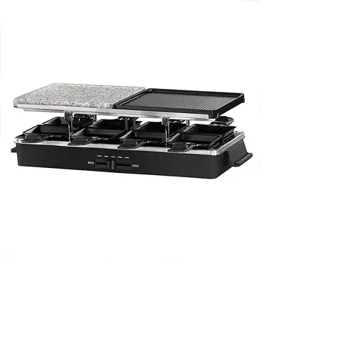 Russell Hobbs Multi Raclette 3 in 1 parrilla de interior 8 personas(s) 1400 W Negr