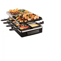 Russell Hobbs Multi Raclette 3 in 1 parrilla de interior 8 personas(s) 1400 W Negr