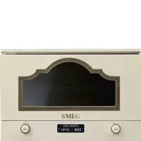Smeg MP722PO microondas Crema de color Microondas con grill Integrado 23 L 850 W