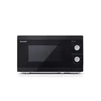 Sharp YC-MS01E-B microondas Negro Solo microondas Encimera 20 L 800 W