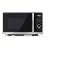 Sharp YC-QG254AE-B microondas Negro Microondas combinado Encimera 25 L 900 W