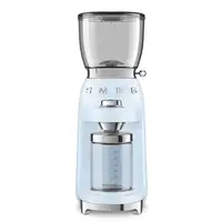 Smeg CGF11PBEU molinillo de café 150 W Azul, Transparente