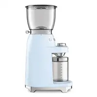 Smeg CGF11PBEU molinillo de café 150 W Azul, Transparente
