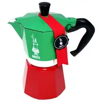 Bialetti 0005323 cafetera manual Cafetera italiana 0,24 L Verde, Rojo, Blanco