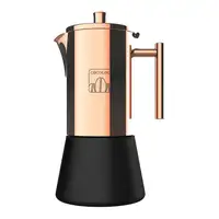 Cecotec Moking 400 Cafetera italiana 0,2 L Negro, Oro