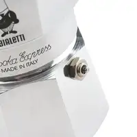Bialetti Moka Express Cafetera italiana 0,3 L Aluminio, Negro