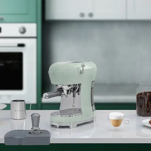 Smeg ECF02PGEU cafetera eléctrica Manual Máquina espresso 1,1 L