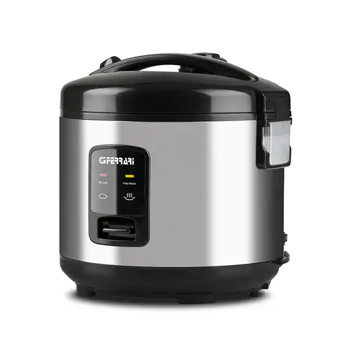 G3 Ferrari Risocotto arrocera 1,8 L 700 W Negro, Acero inoxidable