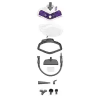 Polti Vaporetto SV440_Double Fregona a vapor 0,3 L 1500 W Violeta, Blanco
