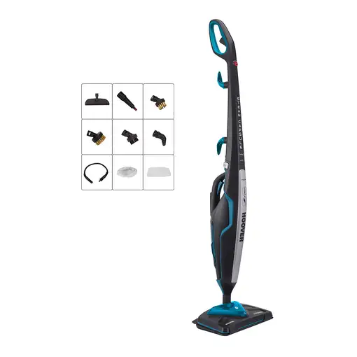 Hoover Steam Capsule 2in1 CA2IN1D 011 Fregona a vapor 0,35 L 1700 W Azul, Verde