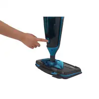 Hoover Steam Capsule 2in1 CA2IN1D 011 Fregona a vapor 0,35 L 1700 W Azul, Verde