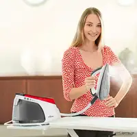 Polti La Vaporella XM84C 2350 W 1,5 L Suela de aluminio Gris, Rojo, Blanco