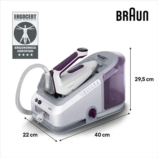 Braun CareStyle 7 IS7266VI 2700 W 2 L EloxalPlus soleplate Violeta