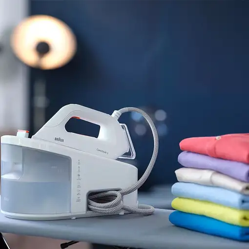 Braun CareStyle 3 IS3132WH 2400 W 2 L EloxalPlus soleplate Naranja, Blanco