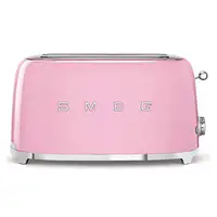 Smeg TSF02PKEU tostadora 6 4 rebanada(s) 1500 W Rosa
