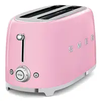 Smeg TSF02PKEU tostadora 6 4 rebanada(s) 1500 W Rosa