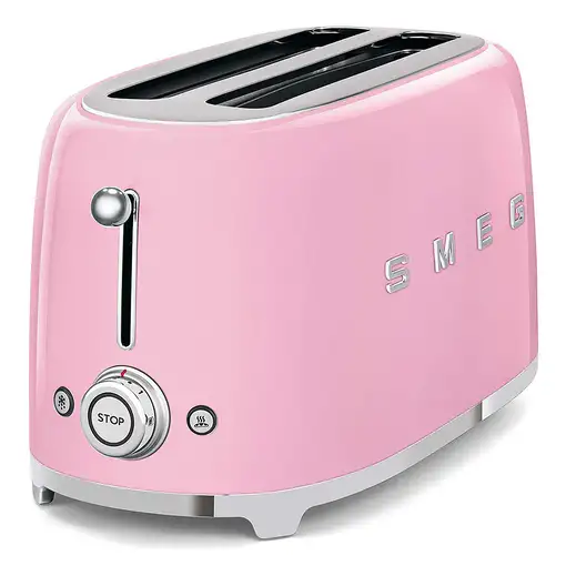 Smeg TSF02PKEU tostadora 6 4 rebanada(s) 1500 W Rosa