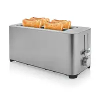Princess 142402 7 4 rebanada(s) 1400 W Acero inoxidable