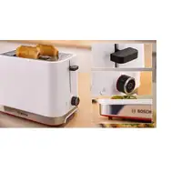 Bosch TAT4M221 tostadora 2 rebanada(s) 950 W Blanco