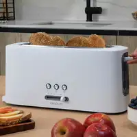 Cecotec 03189 tostadora 6 2 rebanada(s) 980 W Blanco