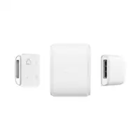 Ajax DualCurtain Outdoor Sensor de infrarrojos Inalámbrico Pared Blanco