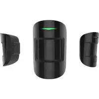 Ajax MotionProtect Sensor infrarrojo pasivo (PIR) Inalámbrico Pared Negro
