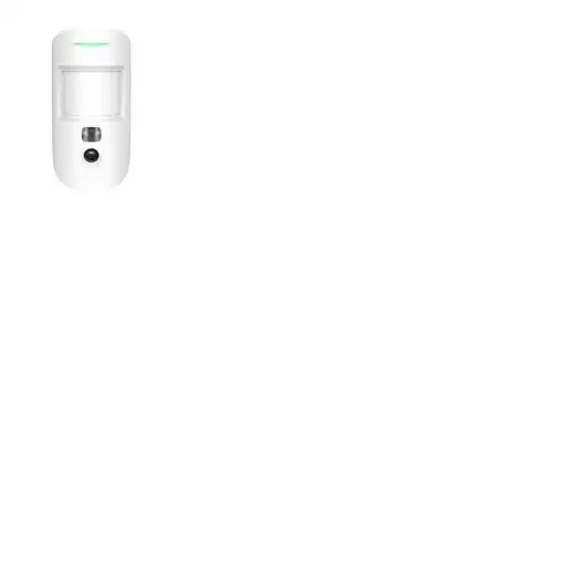 Ajax MotionCam (PhOD) Sensor infrarrojo pasivo (PIR) Inalámbrico Pared Blanco