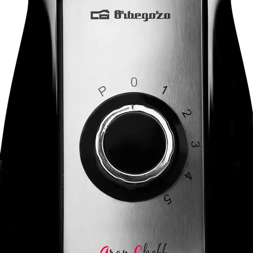 Orbegozo BV 6575 licuadora 1,5 L Batidora de vaso 600 W Negro