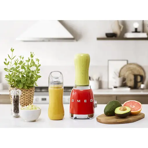 Smeg PBF01RDEU licuadora 0,6 L Batidora de vaso 300 W Rojo