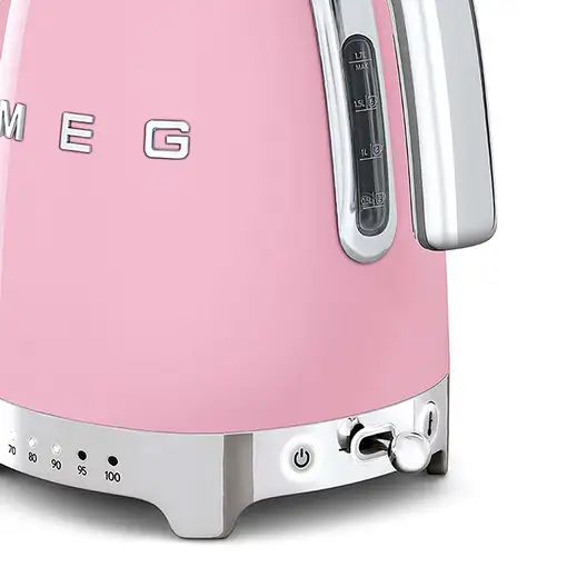Smeg KLF04PKEU tetera eléctrica 1,7 L 2400 W Rosa