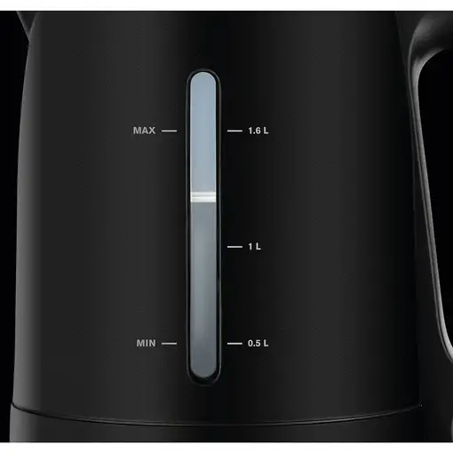 Krups BW2448 tetera eléctrica 1,6 L Negro