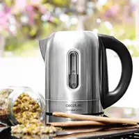 Cecotec ThermoSense 290 tetera eléctrica 1,7 L 2200 W Negro, Acero inoxidable