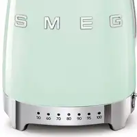 Smeg KLF04PGEU tetera eléctrica 1,7 L 2400 W Verde