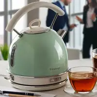Ariete 2877/04 tetera eléctrica 1,7 L 2000 W Verde, Plata