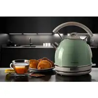 Ariete 2877/04 tetera eléctrica 1,7 L 2000 W Verde, Plata