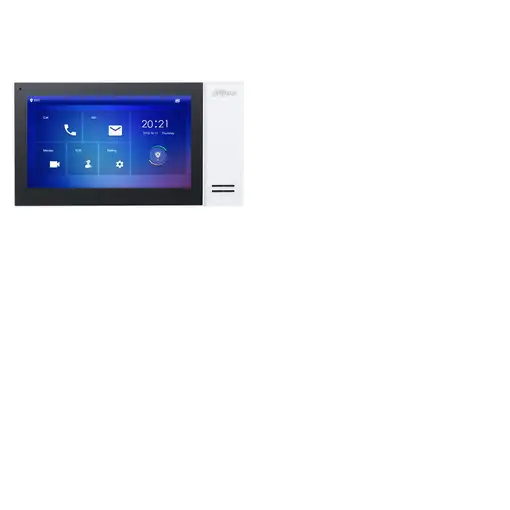 Dahua Technology VTH2421FW sistema de intercomunicación de video 17,8 cm (7'') Negr