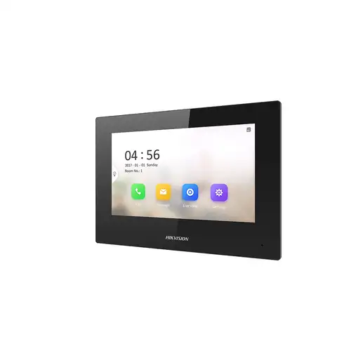 Hikvision DS-KH6320-LE1(B) sistema de intercomunicación de video 17,8 cm (7'') Negr