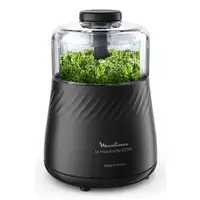 Moulinex DP7108 picadora eléctrica de alimentos 0,5 L 800 W Negro, Transparente
