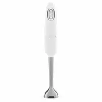Smeg HBF03WHEU licuadora Batidora de inmersión 700 W Acero inoxidable, Blanco