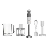 Kenwood HBM40.306WH licuadora Batidora de inmersión 850 W Gris, Transparente, Blan