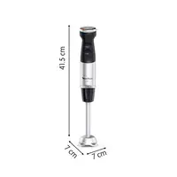 Moulinex DD6718 licuadora Batidora de inmersión 1000 W Negro, Acero inoxidable