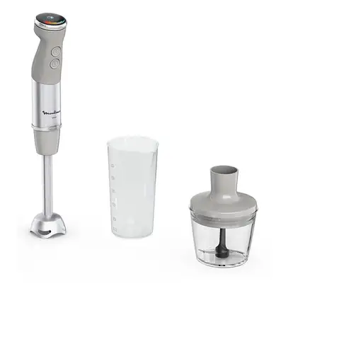 Moulinex DD672B Batidora de inmersión 1000 W Gris, Acero inoxidable