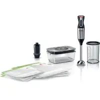 Bosch MSM6S20B 0,6 L Batidora de inmersión 1000 W Negro, Plata